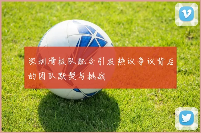 深圳滑板队配合引发热议争议背后的团队默契与挑战